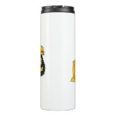 Bouteilles Isothermes Illustration de dessin animé Bulldozer (Dos)