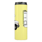 Bouteilles Isothermes Illustration de dessin animé Campervan (Dos)