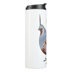 Bouteilles Isothermes Illustration de dessin animé d'oiseau colin des mo