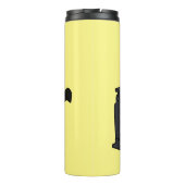 Bouteilles Isothermes Illustration de dessin en fer de Charbon (Dos)