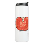 Bouteilles Isothermes Illustration de dessin sur la tomate (Tourné sur la gauche)