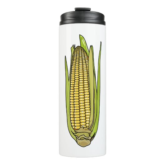 Bouteilles Isothermes Illustration de dessin sur le maïs (Devant)