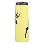 Bouteilles Isothermes Illustration de dessin sur l'orignal (Dos)