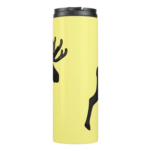 Bouteilles Isothermes Illustration de dessin sur l'orignal (Dos)