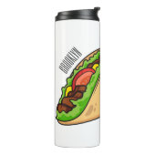 Bouteilles Isothermes Illustration de dessin sur Taco (Tourné sur la gauche)