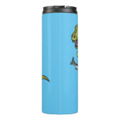 Bouteilles Isothermes Illustration de dinosaure T rex drôle (Dos)