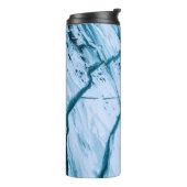 Bouteilles Isothermes Illustration de formation de roches fissurées (Tourné sur la gauche)