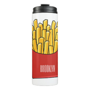 Bouteilles Isothermes Illustration de frites