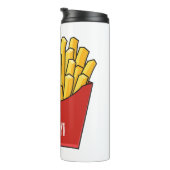 Bouteilles Isothermes Illustration de frites (Tourné sur la droite)