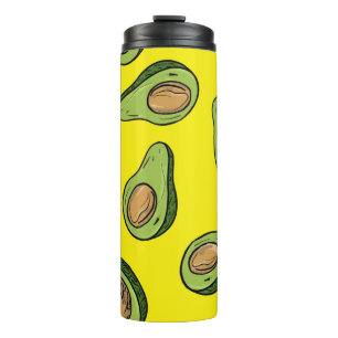 Bouteilles Isothermes Illustration de fruit jaune vibrant - Isolé