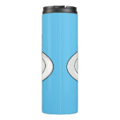 Bouteilles Isothermes Illustration de gâteau arc-en-ciel (Dos)