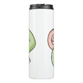 Bouteilles Isothermes Illustration de gâteau suisse roll / roll (Dos)