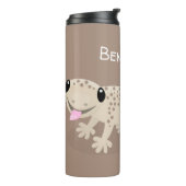 Bouteilles Isothermes Illustration de gecko tan tan mignon (Tourné sur la gauche)