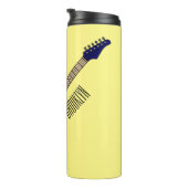 Bouteilles Isothermes Illustration de guitare électrique (Tourné sur la droite)