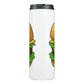 Bouteilles Isothermes Illustration de Hamburger (Dos)