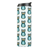 Bouteilles Isothermes illustration de Hibou Bleu (Tourné sur la gauche)