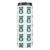 Bouteilles Isothermes illustration de Hibou Bleu (Dos)