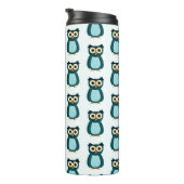 Bouteilles Isothermes illustration de Hibou Bleu (Tourné sur la droite)