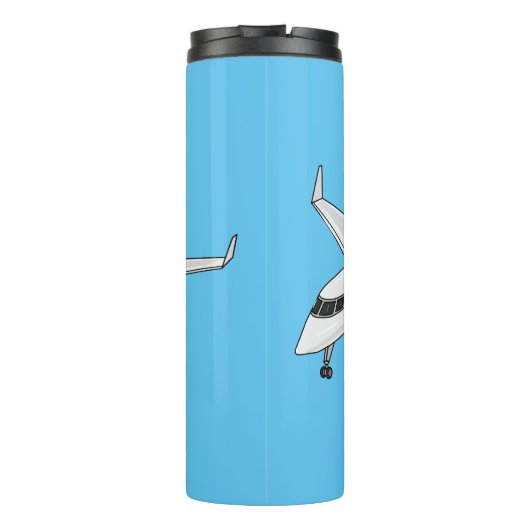 Bouteilles Isothermes Illustration de jet privé (Dos)