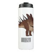 Bouteilles Isothermes Illustration de Kentrosaurus (Devant)