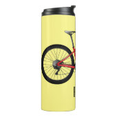 Bouteilles Isothermes Illustration de la bande dessinée de vélo (Tourné sur la gauche)