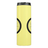 Bouteilles Isothermes Illustration de la bande dessinée de vélo (Dos)