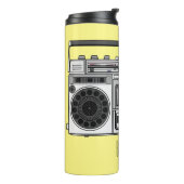 Bouteilles Isothermes Illustration de la bande dessinée radio (Tourné sur la gauche)