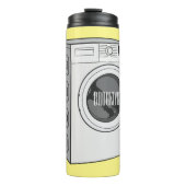 Bouteilles Isothermes Illustration de la machine à laver (Devant)