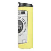 Bouteilles Isothermes Illustration de la machine à laver (Tourné sur la droite)