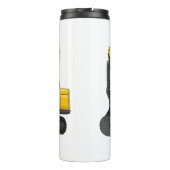 Bouteilles Isothermes Illustration de la pelle Crawler (Dos)