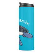 Bouteilles Isothermes Illustration de la petite tortue de mer (Tourné sur la droite)