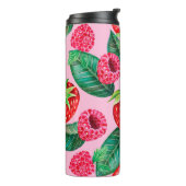 Bouteilles Isothermes Illustration de l'aquarelle dessinée à la main mot (Tourné sur la gauche)