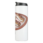 Bouteilles Isothermes Illustration de l'éclair de chocolat (Tourné sur la droite)