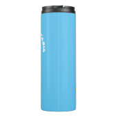 Bouteilles Isothermes Illustration de l'effervescence de lions heureux (Dos)