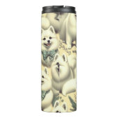 Bouteilles Isothermes Illustration de l'Esquimau rétro américain (Dos)