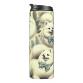 Bouteilles Isothermes Illustration de l'Esquimau rétro américain (Tourné sur la droite)