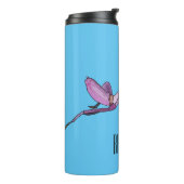 Bouteilles Isothermes Illustration de l'orchidée mante (Tourné sur la gauche)