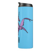 Bouteilles Isothermes Illustration de l'orchidée mante (Tourné sur la droite)