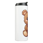 Bouteilles Isothermes Illustration de l'ours de dessin (Tourné sur la gauche)