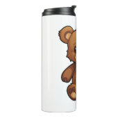 Bouteilles Isothermes Illustration de l'ours de dessin (Tourné sur la gauche)