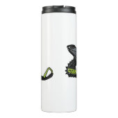 Bouteilles Isothermes Illustration de motoneige (Dos)