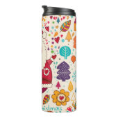 Bouteilles Isothermes Illustration de Noël du Père Noël (Tourné sur la droite)