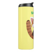 Bouteilles Isothermes Illustration de panda rouge mignon (Tourné sur la gauche)