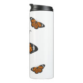 Bouteilles Isothermes Illustration de papillon monarque (Tourné sur la droite)