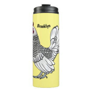 Bouteilles Isothermes Illustration de poulet Sebright