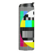 Bouteilles Isothermes illustration de tv pas de signal de retour dans le (Tourné sur la gauche)