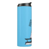 Bouteilles Isothermes Illustration de voilier (Tourné sur la gauche)