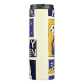 Bouteilles Isothermes Illustration d'Halloween du livre de bande dessiné (Dos)