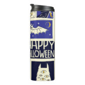 Bouteilles Isothermes Illustration d'Halloween du livre de bande dessiné (Tourné sur la droite)