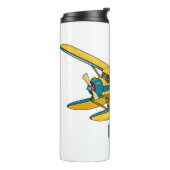 Bouteilles Isothermes Illustration d'hydravion (Tourné sur la gauche)